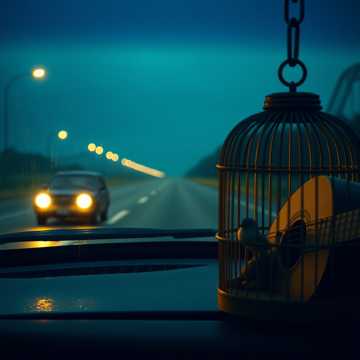 Bitlo.ru - Птичка на шоссе