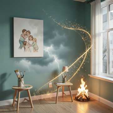 Bitlo.ru - В комнате пахнет краской и свежим холстом,