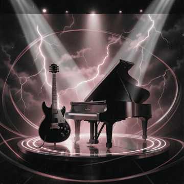 Bitlo.ru - Instrumental: мощная рок исполнение с элементами пианино и скрип