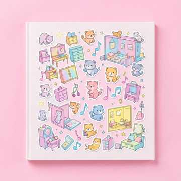 Bitlo.ru - Стикер бук, супер, книжка много наклеек, тут