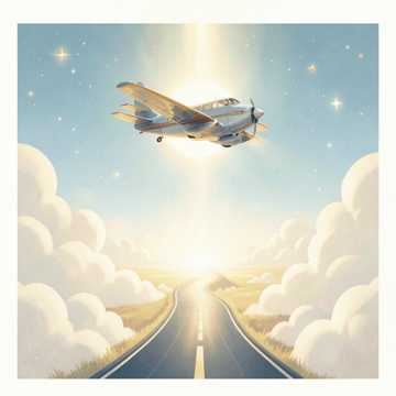 Bitlo.ru - летит по небу самолет! Летит куда  то вдаль! А ...