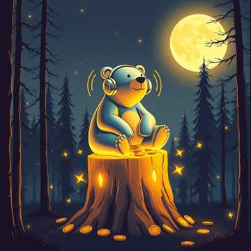 Bitlo.ru - Тихо в лесу, только не спит медведь. Собирает м...