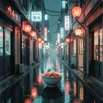 Bitlo.ru - Seoul Rain & Tteokbokki